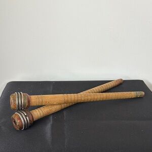 Vintage Wooden Textile Bobbins